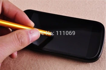 100ks/veľa Mini Perá Kapacitný displej dotykové pero dotykové pero s klip pre iphone 4s 5 6 Plus iPad mini, iPad, iPod touch pre samsung