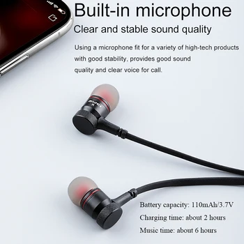AWEI G10BL Bluetooth CSR4.2 TWS Slúchadlá 3D Stereo Bass Sound Magnetická Design Športové Slúchadlá Pre Huawei Xiao