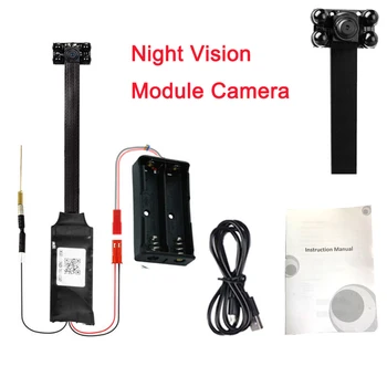 HD 4K Prenosný WiFi Mini IP Kamera P2P Bezdrôtový Mikro kamery Videokamery videokamery Nočné videnie Vzdialený Pohľad support128g