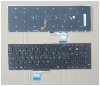NOVÝ SP klávesnice Lenovo Y50 Y50-70 Y50-70A Y50-70AM-IFI notebooku, Klávesnice SP španielsky Podsvietená klávesnica bez rámu