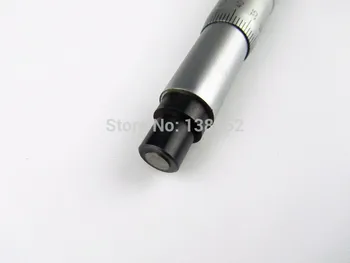 0.001 mm Strieborné Ploché Ihly Typu Mikrometer hlavu 0-25 mm 0.01 mm Opatrenie Nástroj, Pomocou Ryhovaných Nastavenie Gombíka Mikrometer Hlavu