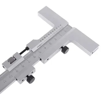 0-160mm Ocele Vernier Strmeň T-Typové Označenie Vernier Strmeň Škrabka Mikrometer Presnosť 0,05 mm s Úložný Box