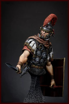 1/10 Roman Centrion AD bojovník so štítom poprsie hračka Živice Model Miniatúrne Auta unassembly Nevyfarbené
