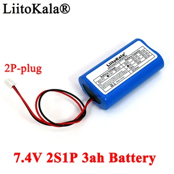 1-10PCS 7.4 V Lítia 18650 Batériu 2S 3000mAh Rybárske LED Svetlo Bluetooth Reproduktor 8.4 V Núdzových DIY Batérie s PCB