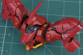 1/144 LEPTANIE DIELY PRE Gundam RG SAZABI,S04 Modelovanie Upgrade Súpravy, Sady (4pcs Leptanie List+1pc Odtlačkový)
