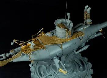 1:144 Steampunk Ponorka (Presnosť živice + PE + Odtlačkový + Kovové Časti) Modely