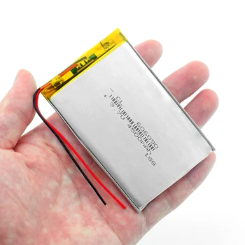 1/2/4 Ks 3,7 V 606090 4500mAh Nabíjateľná Lipo Batérie Tabletu Dvd Kamery GPS Elektrické Hračky Notebook, Lithium Polymer Batérie