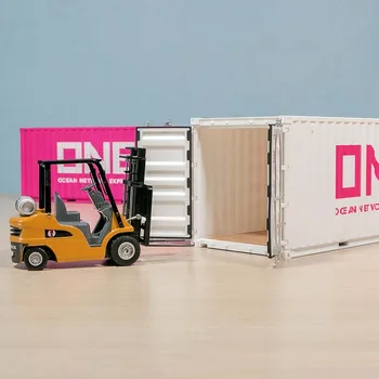 1/20 Rozsahu truck príslušenstvo kontajner box model hračka diecast simulácia doprava JEDEN kontajner model ornament úložný Box zobraziť