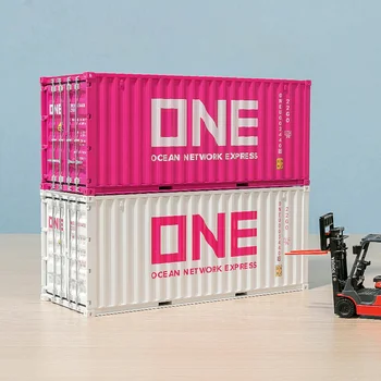 1/20 Rozsahu truck príslušenstvo kontajner box model hračka diecast simulácia doprava JEDEN kontajner model ornament úložný Box zobraziť