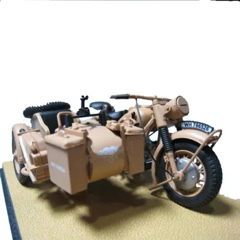 1/24 druhej Svetovej Vojny nemecká Armáda BMM R75 Troch-kolesové Motocykel 750 Prototyp Simulácia Zliatiny Auto Vozidla Model Kolekcie Darček