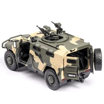 1:32 Tiger-M Vojenské vozidlá Zliatiny Modelu Auta Diecasts & Hračky autíčka Dieťa, Hračky Pre Deti, Darčeky Chlapec Hračka