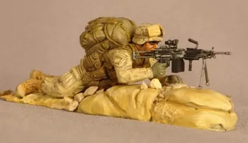 1/35 rozsahu Modern Warfare Armády zbraň zbraň miniatúry Živice Model Auta Model Doprava Zadarmo