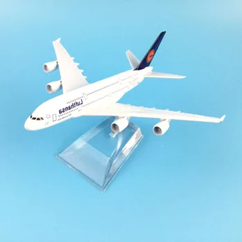 1/400 A380 Lufthansa Vzduchu Osobné Lietadlo Lietadlo Lietadlo Modelu Deti Hračka Darček