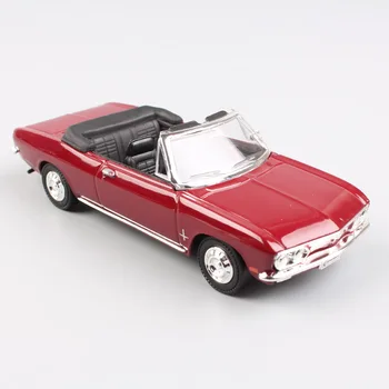 1:43 mierka mini cestnej podpis vintage starý Chevrolet Corvair Monza 1969 auto Diecasts & Hračka Vozidiel corvette convertible model hračky