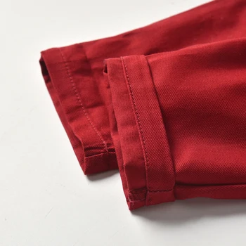 1-5 Rokov Krátky Rukáv Chlapci Oblečenie Batoľa Detský Bežné Nastaviť Biele Tričko Červené Pruhované Nohavice Pohár Módne Detské Oblečenie Základné Farby