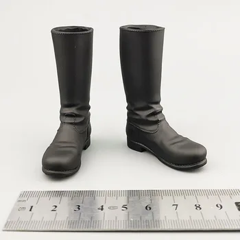 1/6 opatrenia obrázok mužov jazdecké topánky druhej svetovej VOJNY nemecké vysoké topánky model pre 12 palcový akcie obrázok