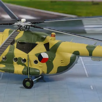 1/72 rozsahu predpripravené Mi-17 Mi-8M Hip Sovietske dopravné vrtuľník hobby hotový plastový model lietadla