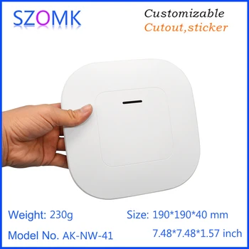 1 kus 190*190*40mm szomk bezdrôtový wifi router plastový kryt abs plast nástroj bývanie smart home zariadenie, box