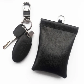 1 Kus Auta Tlačidlo Signál Okien RFID Tienenie Prípade Keyless Entry Fob Bag Black Nové