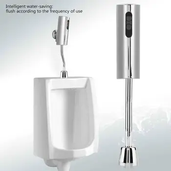 1 Nastavte Kúpeľňa Wc Nástenné Automatický Senzor Touchless Záchod Preplachovacieho Ventilu