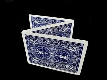 1 Podlažie Požičovňa Double Red/Blue Späť Č Tvár, Hracie Karty, Harpúny, Magic Karty, Špeciálne Rekvizity zblízka Magické Triky pre Kúzelník