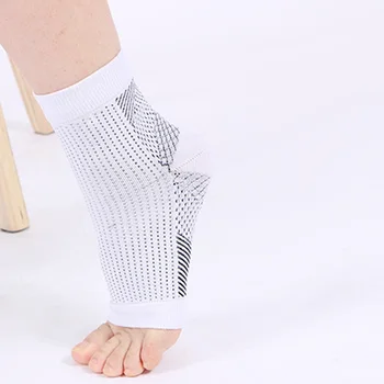 1 Pár Vita-Nosenie Medi Podávaný Magnetické Oporu Kompresia Nohu Rukáv