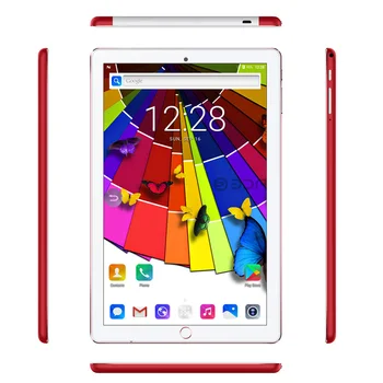 10.1 palcový Tablet Pc Android 7.0 Quad Core 3G Hovoru, WiFi Dual SIM Kariet Google Play Tablety 2.5 D Tvrdené Sklo