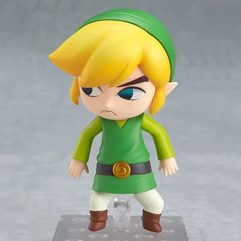 10 cm Anime Odkaz PVC Údaje Zelda Wink Waker Odkaz Meč Akčná Figúrka Model Bábika Kolekcie Xmas Gift Figma #413