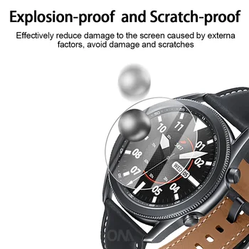 10 Ks 9H Premium Tvrdeného Skla Pre Samsung Galaxy Sledujte 3 41mm 45mm Smartwatch Screen Protector Film Príslušenstvo