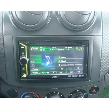 10 Ks Double Din Fascia pre Chevrolet Aveo Lova Captiva Gentra Rádio Stereo Panel Výbava Auta Dash Mount CD Rám