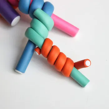 10 ks/set vlasy curler Magic vzduchu kulma kulma Mäkké penové twist Gumy kulma DIY modelových nástrojov MPwell