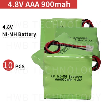 10 KS/veľa KX Originálne Nové Ni-Mh 4.8 V AAA 800mAh Ni-Mh Dobíjacie Batérie S Konektormi Doprava Zadarmo