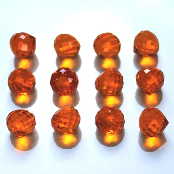 10 mm DIY Crystal Ball Kolo/Twist/Hruška/Bicie Aspekt Tvar 11X10mm Módne Sklenené Korálky Multi Farby Šperky Gule Perličiek Č Diera