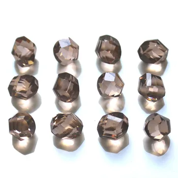 10 mm DIY Crystal Ball Kolo/Twist/Hruška/Bicie Aspekt Tvar 11X10mm Módne Sklenené Korálky Multi Farby Šperky Gule Perličiek Č Diera