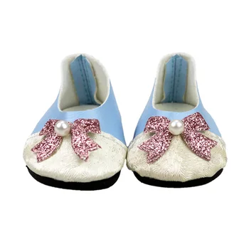 10 Párov Bábika Topánky Zahŕňajú Topánky Kožené Topánky Hodí 18-Palcové Americké Dievča Bábiku,43 Cm Baby Doll