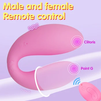 10 Rýchlosť U Typu Vibrátory pre Ženy USB Nabíjateľné G Mieste Páry Vibrátor Klitorálny Masér Sexuálne Hračky, Ženy, Sex, Láska Produkty