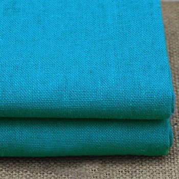 100*140 cm modrá bielizeň materiál na oblečenie prírodné bielizeň bavlna textilného materiálu