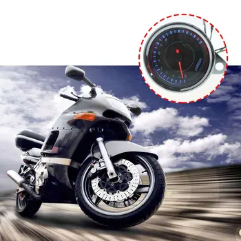 1000 ot. / min Univerzálne Motocyklové Tachometra Led Obrazovky Dc 12v Meter Rozchod 13k Rýchlomer Motorke Diely Na Honda/Yamaha/Suzuki