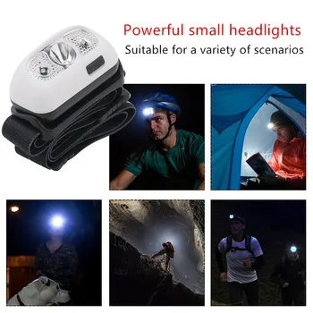 10000Lm Mini Nabíjateľná LED Svetlomet Telo, Pohybový Senzor Svetlometu Camping Baterka Vedúci Svetlo, Pochodeň, svetlo S USB