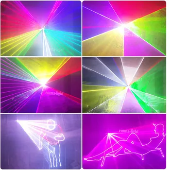 10000mw 10 w rgb DMX ILDA SD multi farby /laser party stage osvetlenie/lazer animácie svetlá