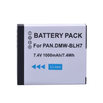 1000mAh DMW-BLH7 BLH7 DMW-BLH7PP DMW-BLH7E Batéria pre Panasonic Lumix DMC-GM5,DMC-GF7,DMC-GF8