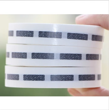 1000pcs 4x16mm Zebra zvlnenie vzor STIERACIE LABEL NÁLEPKA PRE DIY ručne vyrobené karty/dlhopisy