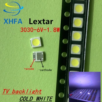 1000PCS LEXTAR LED PCT Podsvietenie High Power LED 1.8 W 3030 6V studená biela 150-187LM PT30W45 V1 TV Aplikácia 3030 PCT 6V LEXTAR