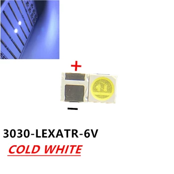 1000PCS LEXTAR LED PCT Podsvietenie High Power LED 1.8 W 3030 6V studená biela 150-187LM PT30W45 V1 TV Aplikácia 3030 PCT 6V LEXTAR