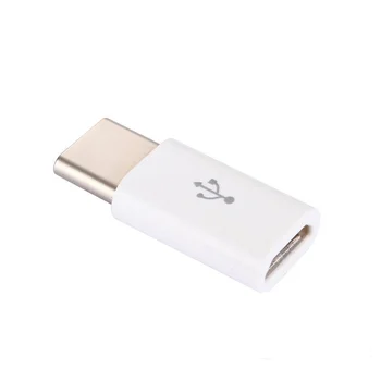 1000pcs Micro USB Samica na usb 3.1 typu C Konektor Converter Adaptér Pre MacBook oneplus 2 MP4