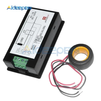 100A 80-260V Digital AC Napätie Metrov Power Energy Analógový Voltmeter Ammeter Watt Aktuálne Zosilňovačov Volt na Meter Panel LCD Monitor