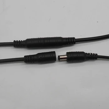 100ks DC 5.5x2.1 Konektor DC muž alebo Žena Kábel Drôt Konektor Pre 3528 5050 SMD LED Pásy pásky Svetlo