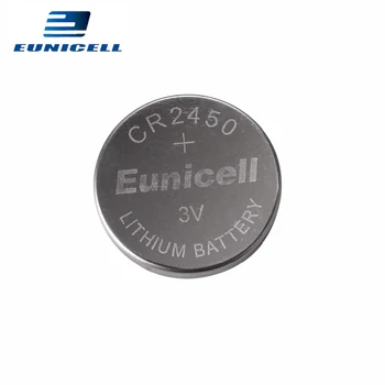 100ks/veľa Eunicell 350mAh CR2450 CR 2450 ECR2450 KCR2450 5029LC LM2450 Tlačidlo Bunky Mince Batéria 3V Lítiové Batérie Hodinky