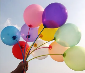 100ks Zmiešané farebné balóny Latexové Hélium Zahusťovanie Svadobné Party Narodeniny Balón Multicolor farba Dekorácie Pearl Balón