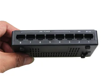 100Mbps Non-standard 8 Port S POE Prepínača Power over Ethernet Siete Ethernet Switch pre IP Kamery VoIP Telefón AP zariadení